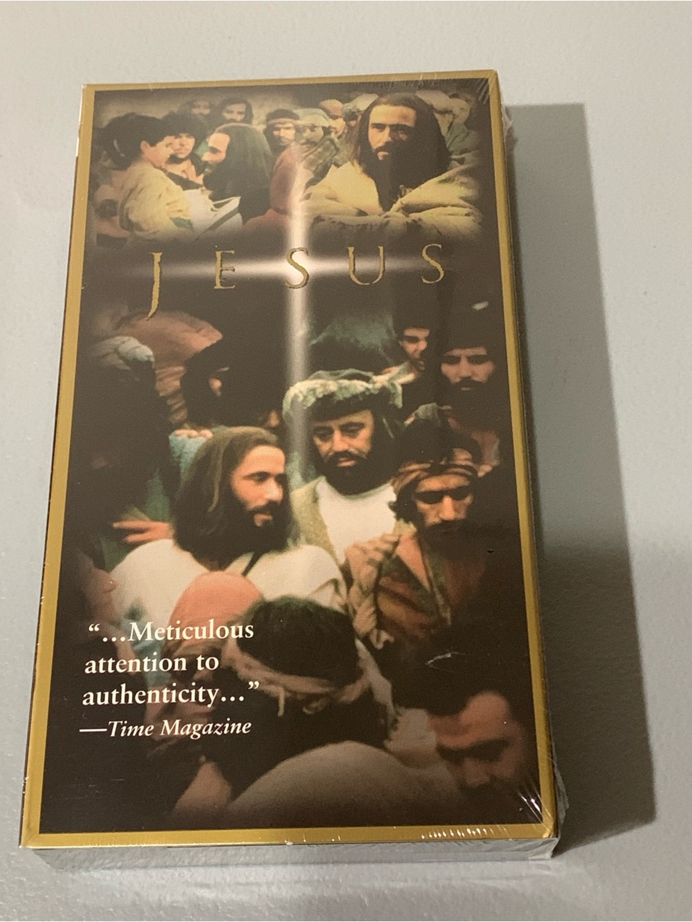 Jesus VHS Tape - Brown, Gold